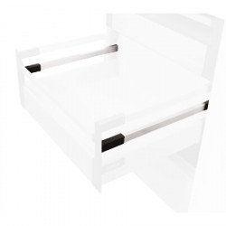 Comfort Box Рейлинг прямоугольный средний (комплект 2 шт.), L=500, белый, TH03.0380.01.003