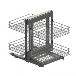 Волшебный уголок MAXIMA CLASSIC Corner Comfort 1200 правый, с доводчиком, графит, Rejs, WE31.0006.01.924