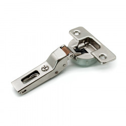 Петля мебельная, Silentia+ Series 100, Key-hole, 105 градусов, полунакладная, с доводчиком, Salice, Италия, C1A6GE9